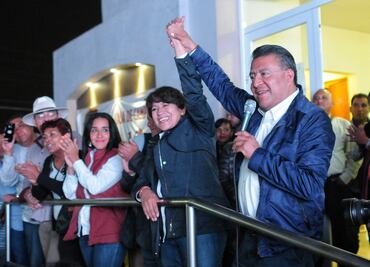 Delfina festeja en Texcoco y anuncia defensa del voto