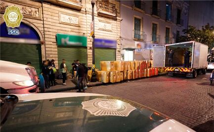 Decomisan motocicletas, patines y bicicletas eléctricas chinas en el Centro de la CDMX; no acreditaron procedencia lícita