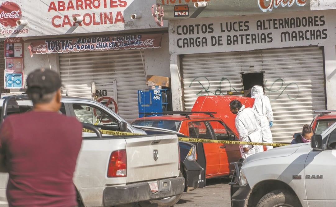 La tarde de este martes se reportó una agresión contra tres personas en un establecimiento de Zacatecas. Foto: Diana Valdez/ EL UNIVERSAL