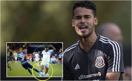 Diego Reyes, criticado por una "patada de leñador"
