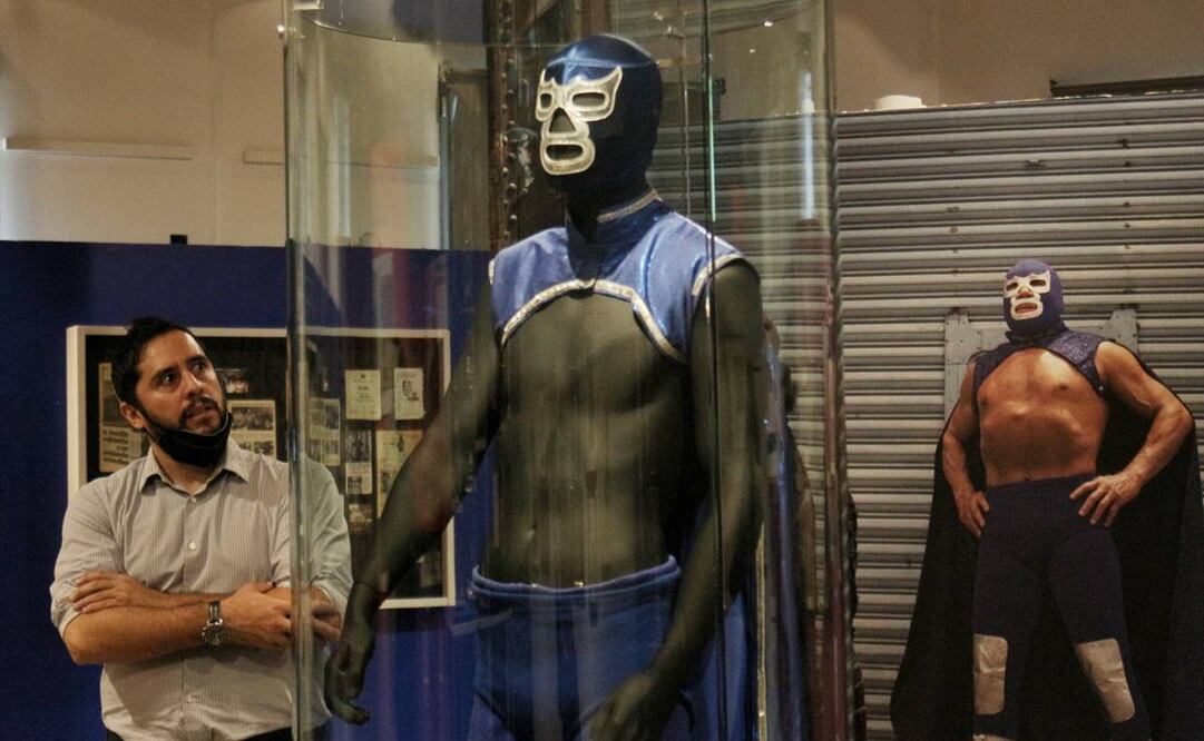 Imágenes que dan cuenta de importantes momentos en la trayectoria del luchador, captadas por la fotógrafa Lourdes Grobet. Fotos: Ivonne Rodríguez/EL UNIVERSAL