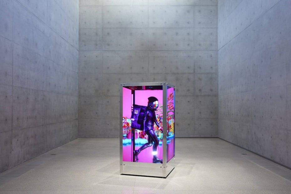 "Human One" by Beeple. Foto: Crystal Bridges Museum