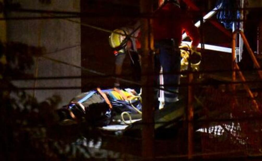 Mueren dos albañiles tras colapso de andamio en construcción de Coyoacán 