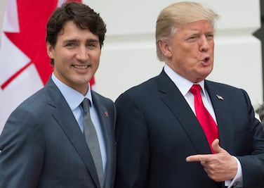Trump reconoce que mintió a Trudeau sobre déficit comercial: The Washington Post