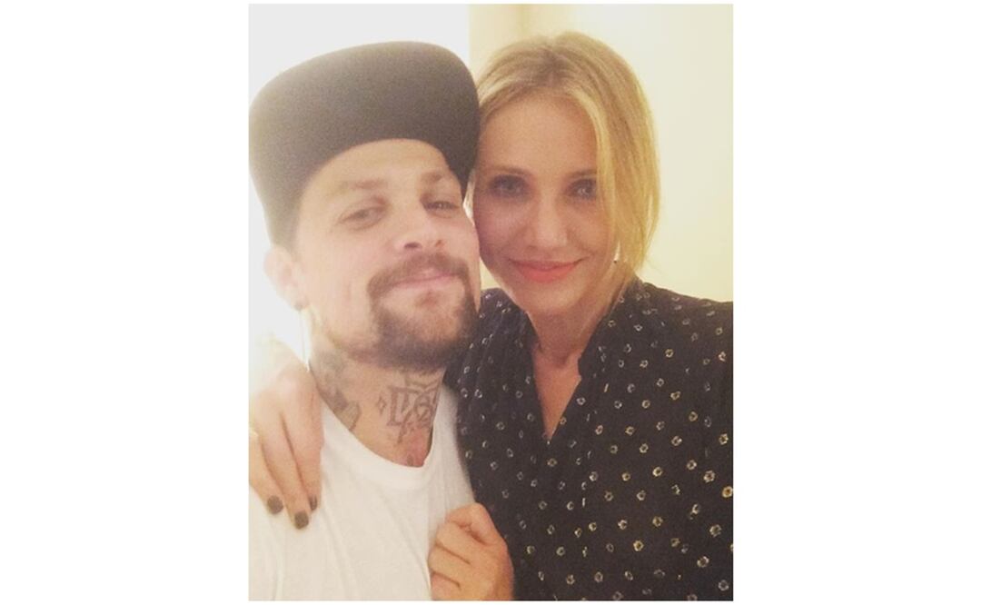 Cameron Diaz y Benji Madden. Foto: Instagram