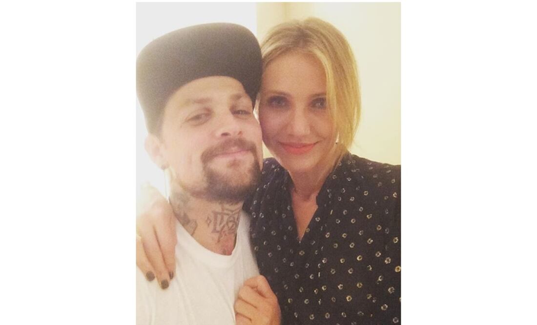 Cameron Diaz y Benji Madden. Foto: Instagram