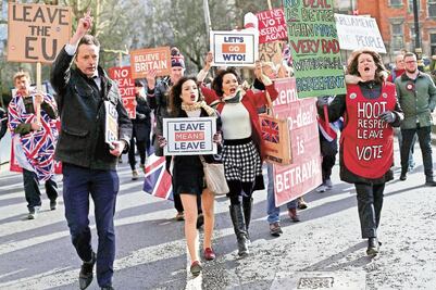 Británicos dicen no a un Brexit sin acuerdo con la UE