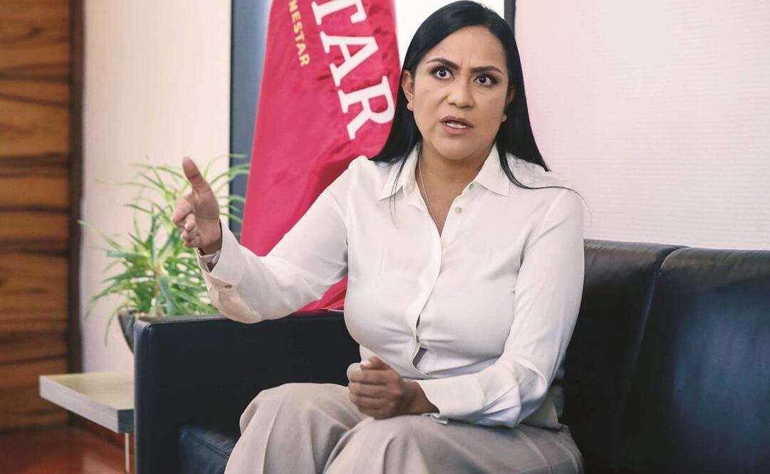 "Estamos haciendo un amplio proceso de migración de las cuentas o tarjetas de la banca privada al Banco del Bienestar”. Foto: Diego Simón/ El Universal