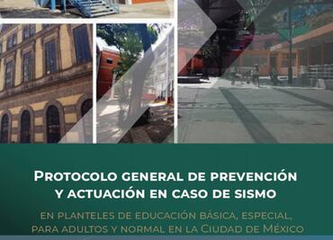 Publican protocolo de actuación sísmica para escuelas de la CDMX