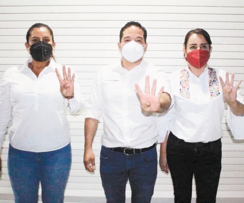 El aspirante al municipio de Santa Lucía, Juan Carlos García, dijo que ganó una encuesta, la cual no existió. Foto: ESPECIAL