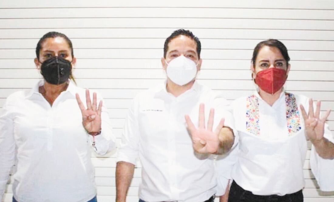 El aspirante al municipio de Santa Lucía, Juan Carlos García, dijo que ganó una encuesta, la cual no existió. Foto: ESPECIAL