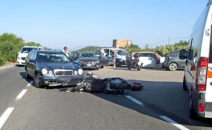 Revelan video del accidente que sufrió George Clooney