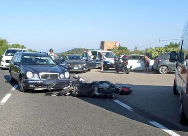 Revelan video del accidente que sufrió George Clooney