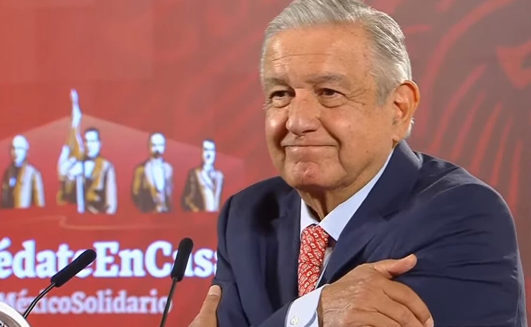 El Presidente pidió “por telepatía” mandar muchos abrazos y felicitaciones. Foto: Captura de pantalla
