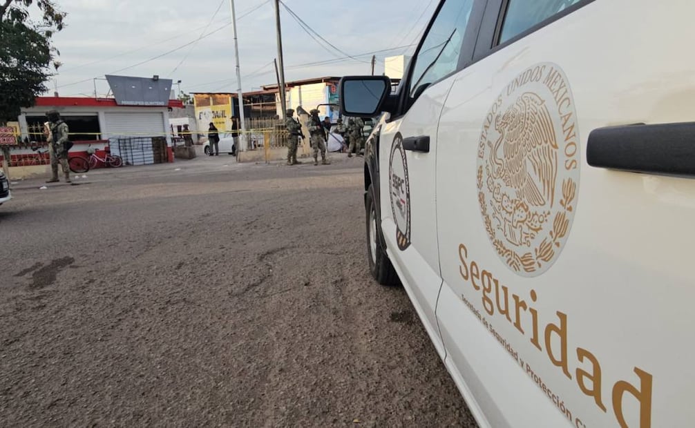 Se registró un ataque armado en un expendio de venta de cerveza de la colonia Pemex en Culiacán, Sinaloa (31/01/26). Foto: Cortesía