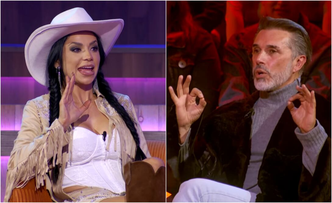 Ferka, Sergio Mayer y la molestia del Diputado, por los comentarios que la actriz ha hecho de su hijo, Sergio Mayer Mori, en "La granja VIP".
Fotos: Instagram, vía @lagranjavipmx