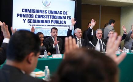 "Sepultan" diputados mando mixto policial en comisiones