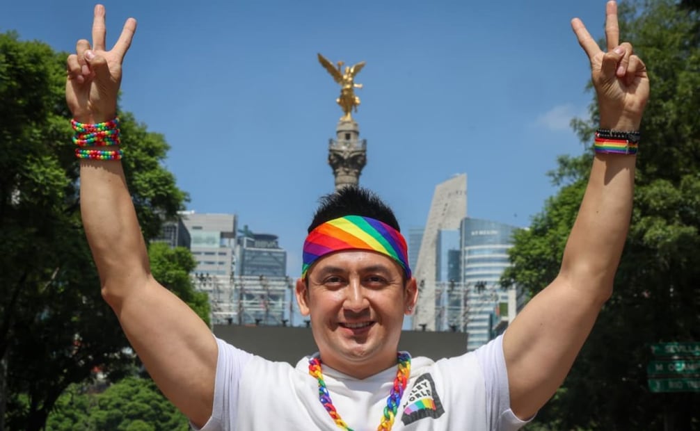 Aspectos de la 48 Marcha del Orgullo LGBTTTIQA+ en la Ciudad de México. Foto: Luis Camacho / EL UNIVERSAL