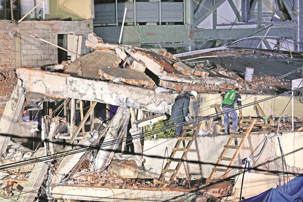 Colegio Enrique Rébsamen. Foto: Archivo/El Universal.