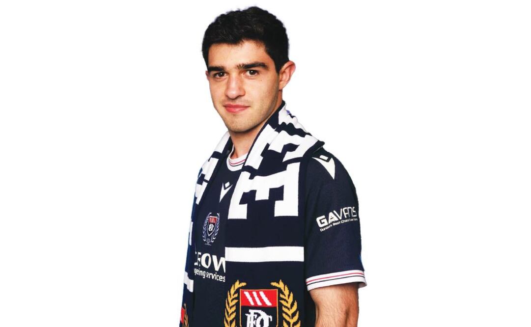 César Garza, el mexicano que sueña en Escocia. (24/01/2025) Foto: Especial