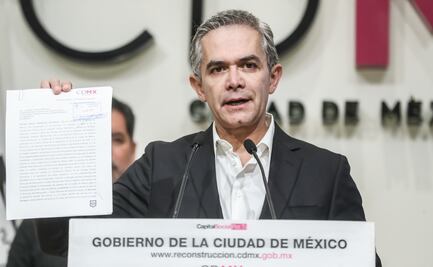Reconstrucción no se hace al "ahí se va", destaca Mancera
