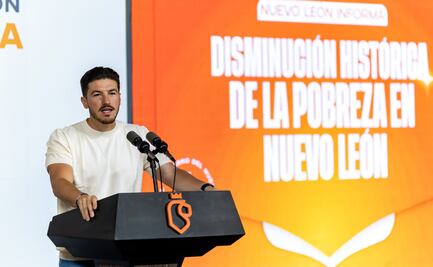 Samuel García destaca reducción de pobreza y mejor sistema de salud en Nuevo León; "el estado es ejemplo nacional", expresa