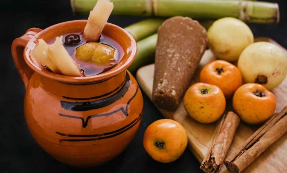 El ponche contiene diversas frutas con alto valor nutritivo. Foto: Gobierno de México