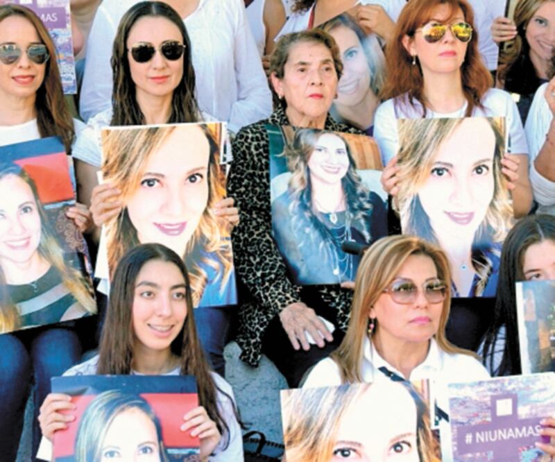 Abril fue asesinada el 25 de noviembre del año pasado en la Ciudad de México cuando iba al aeropuerto junto con sus hijos y abogado. ARCHIVO EL UNIVERSAL