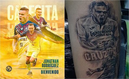 Aficionado de Cruz Azul se tatuó al Cabecita Rodríguez