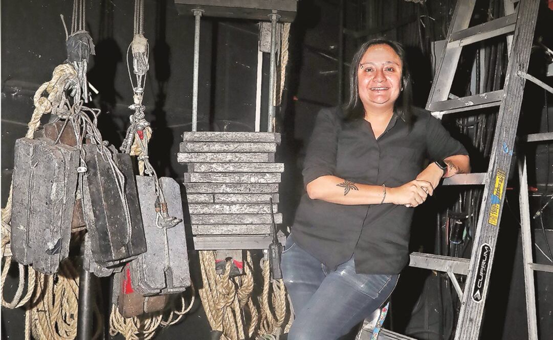 Sandra es la única gerentes técnico en la CDMX. (BERENICE FREGOSO. EL UNIVERSAL)