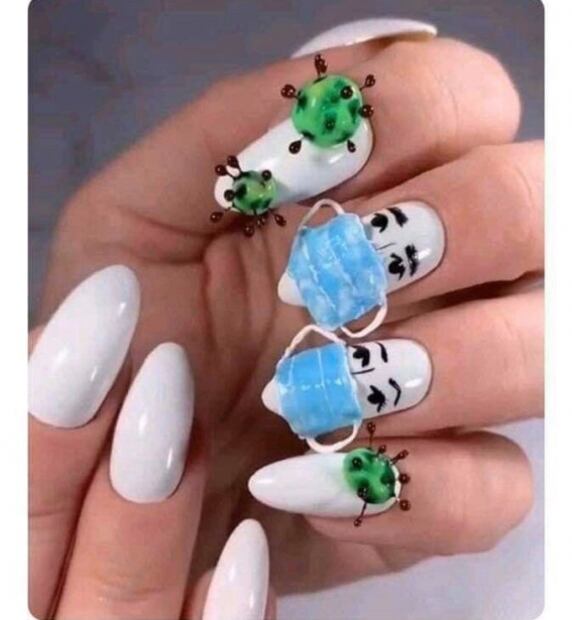 Uñas coronavirus: la nueva y horrible tendencia en Instagram