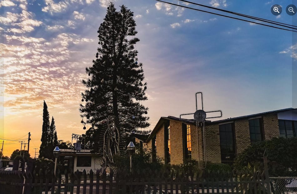 Parroquia de la Santa Cruz en Ciudad Madero, Tamaulipas. / Foto: Facebook.