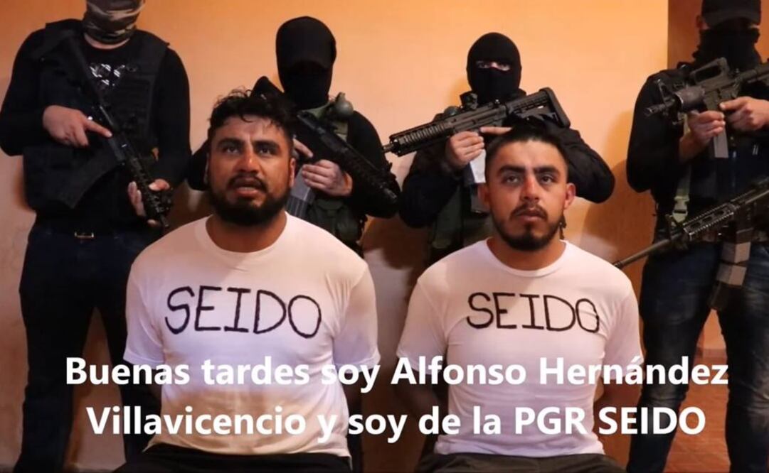 Los agentes fueron obligados a grabar un video durante el secuestro. Foto: Archivo EL UNIVERSAL