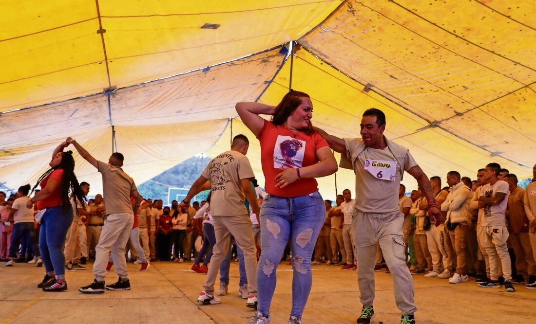 Internos disfrutaron de cuatro horas de música y baile. Foto: Diego Simón / EL UNIVERSAL