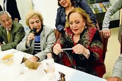 Silvia Pinal celebra por partida doble