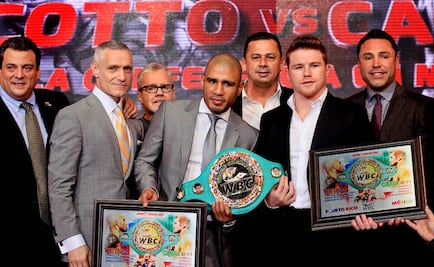 Cotto y "Canelo" visitan la Ciudad de México