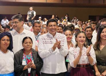 Salomón Jara Cruz inaugura Congreso multiétnico de Oaxaca; celebra la inclusión de las comunidades de la entidad
