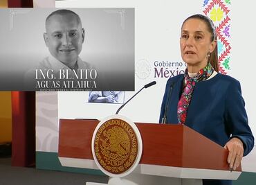 Sheinbaum lamenta asesinato del diputado Benito Aguas; SSPC colaborará para el esclarecimiento del crimen, señala