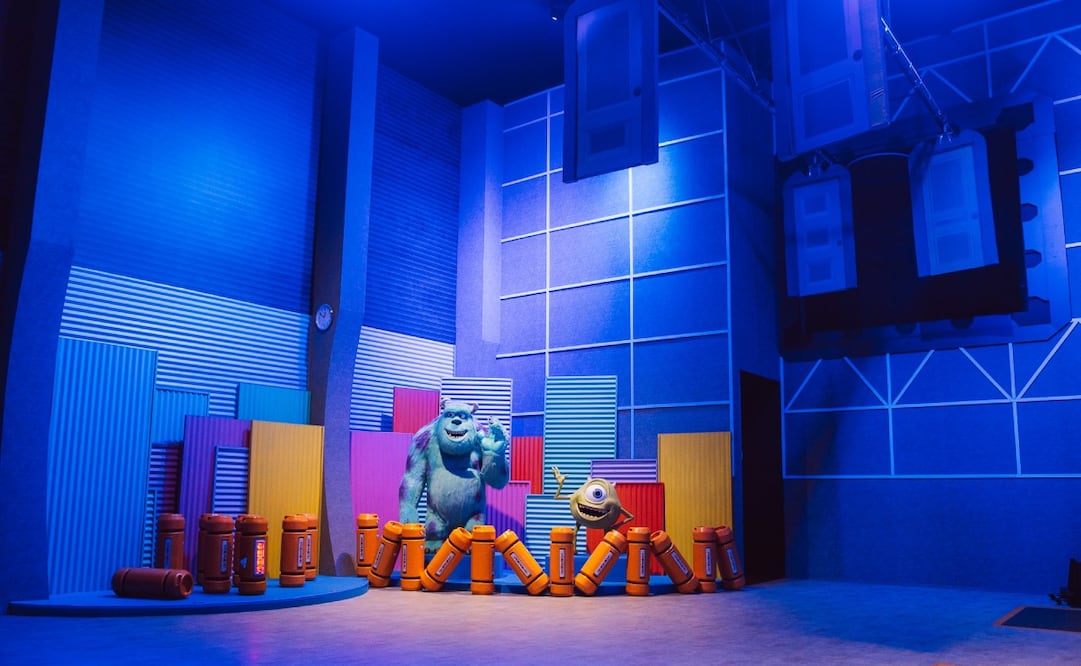 En Mundo Pixar podrás conocer la fábrica de Monster Inc. Imagen: Mundo Pixar