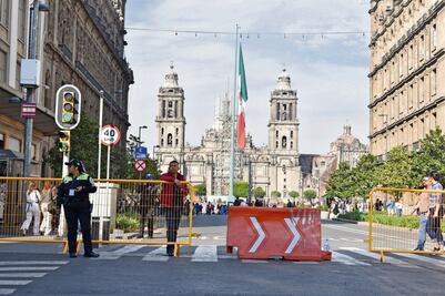Trabajos de peatonalización del circuito del Zócalo de CDMX iniciarán el próximo 19 de febrero