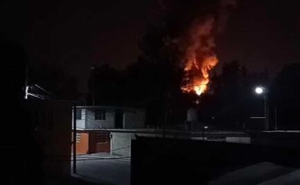 Explota casa donde almacenaban huachicol en Atitalaquia, Hidalgo 
