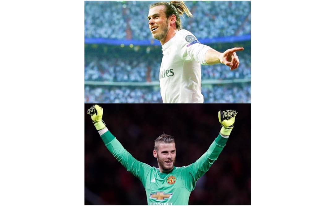 Agencias. Gareth Bale y David De Gea