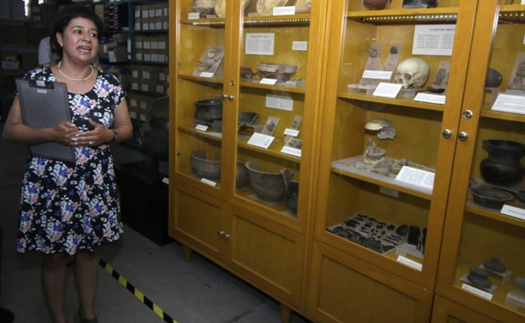 Las piezas prehispánicas van del periodo Preclásico (2500 a.C.-200 d.C.) al Posclásico (900-1521 d.C.). También conserva fragmentos de mayólica virreinal rescatados en la década de 1990. FOTO: Notimex.