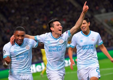 Hirving Lozano espera que Lainez llegue a Holanda