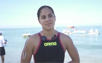 La mexicana Martha Sandoval gana medalla de oro en aguas abiertas en los Juegos Centroamericanos de Mar y Playa