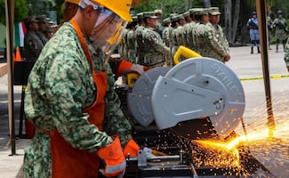 Ejército destruye 293 armas de fuego decomisadas en Yucatán y Quintana Roo; buscan impedir que regresen al mercado ilegal o sea usado por delincuentes