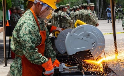 Ejército destruye 293 armas de fuego decomisadas en Yucatán y Quintana Roo; buscan impedir que regresen al mercado ilegal o sea usado por delincuentes
