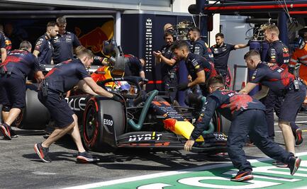 Checo Pérez y el segundo garaje de Red Bull