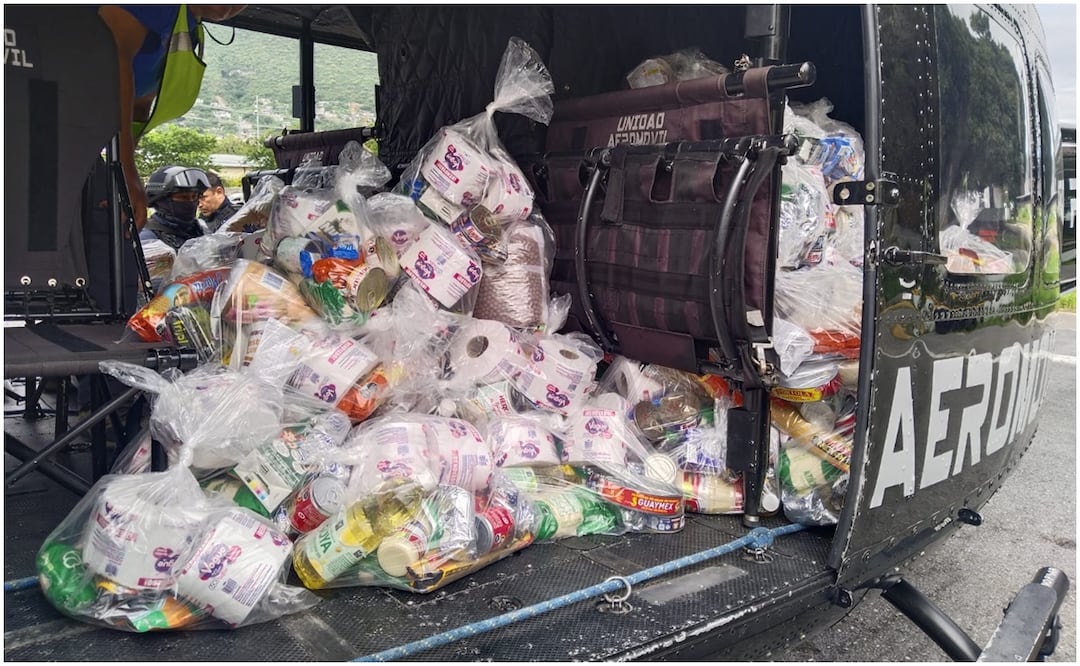 Este 4 de octubre de 2024 el Gobierno de Guerrero envía ayuda humanitaria a damnificados por "John". Foto: Especial