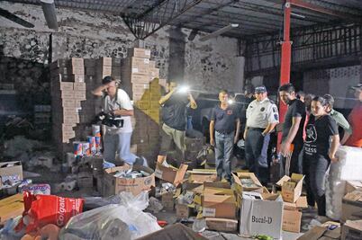 Indagan hurto a camiones con víveres para Morelos